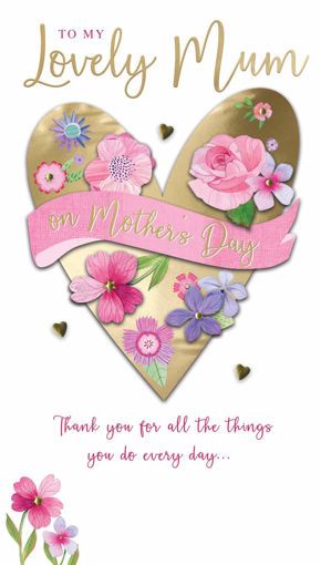 Picture of TO MY LOVELY MUM ON MOTHERS DAY CARD